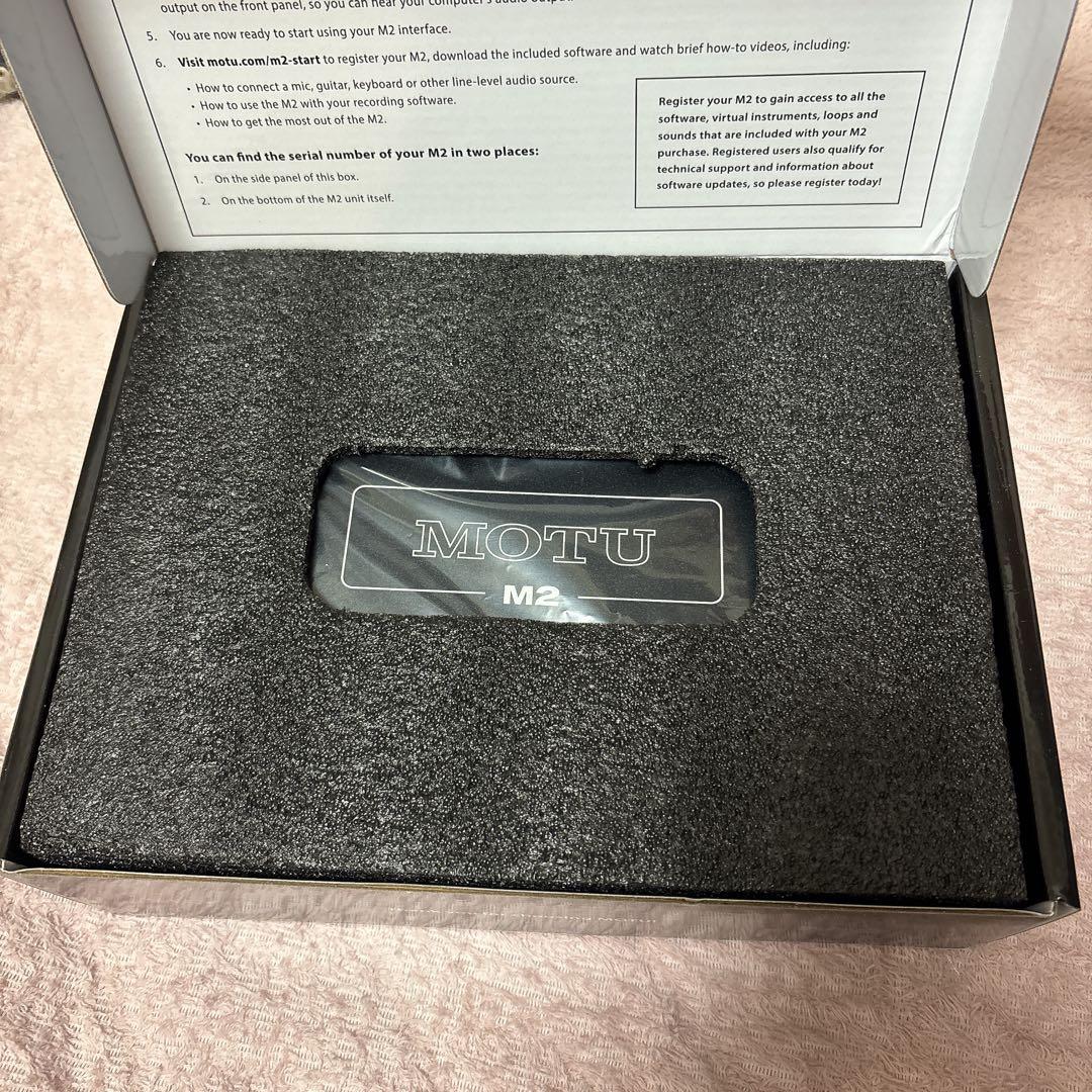 美品 MOTU M2 オーディオインターフェース