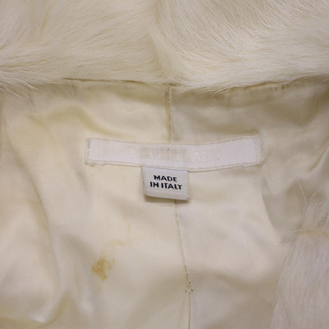 HELMUT LANG 04AW ゴートファーコート 本人期