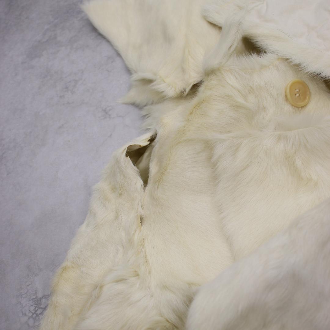 HELMUT LANG 04AW ゴートファーコート 本人期