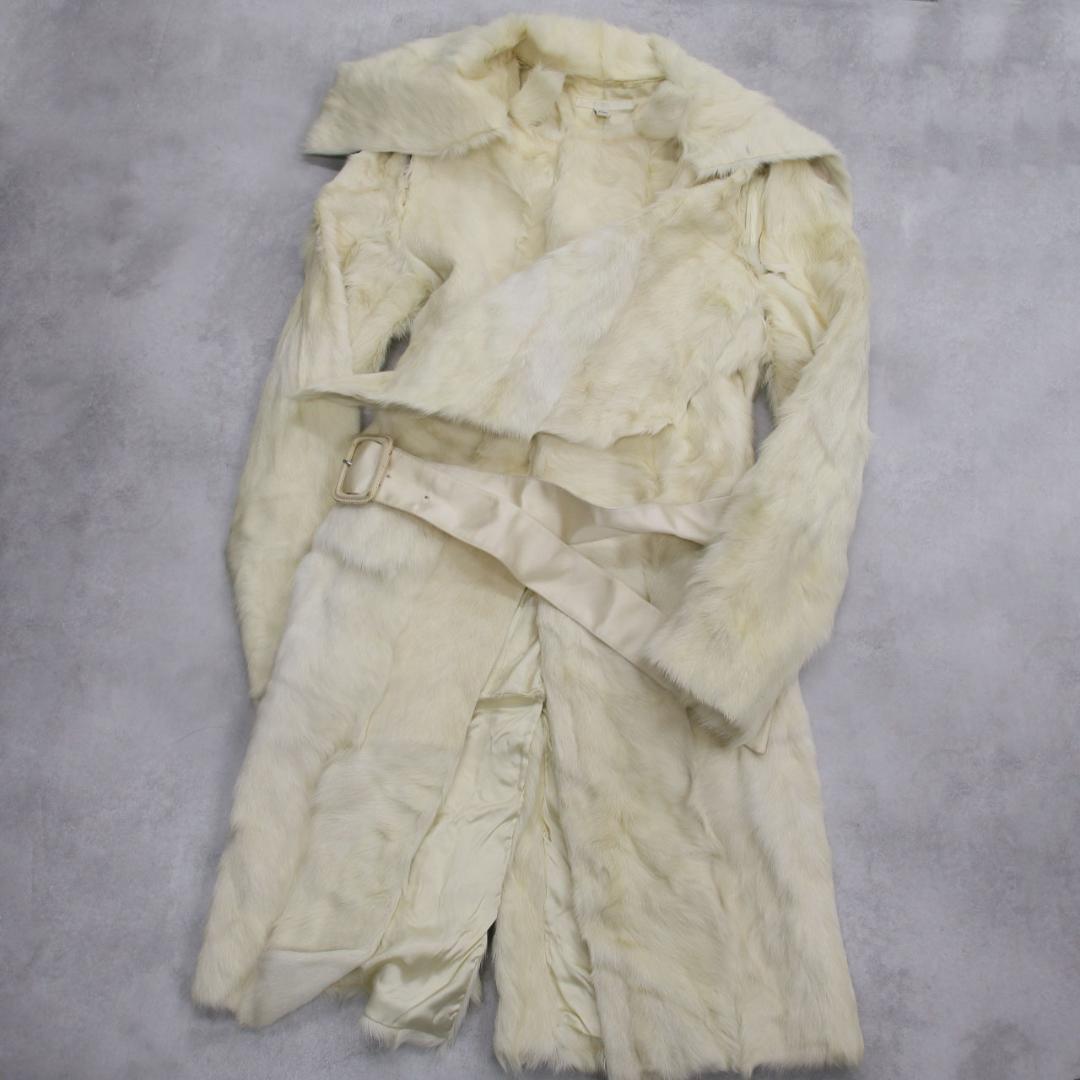 HELMUT LANG 04AW ゴートファーコート 本人期