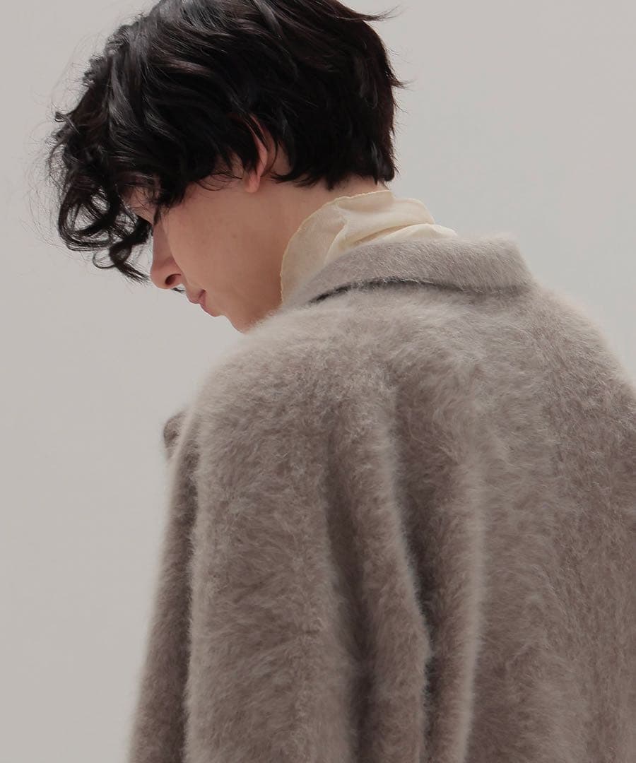 DRESSLAVE fox cashmere short ｗ jacket