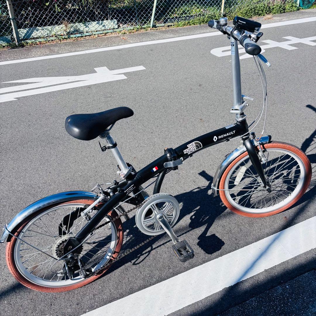 RENAULT 折りたたみ自転車 ブラック