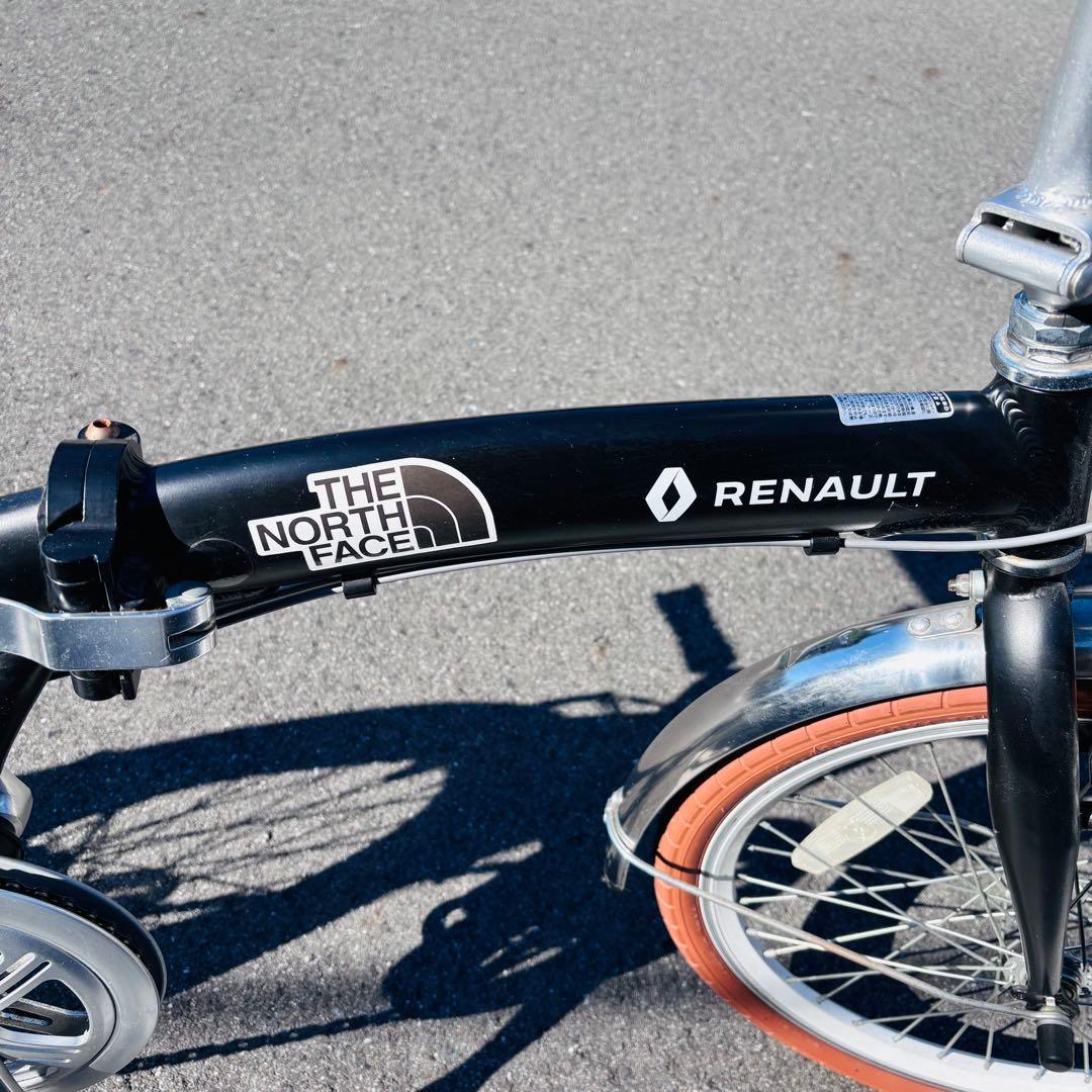 RENAULT 折りたたみ自転車 ブラック