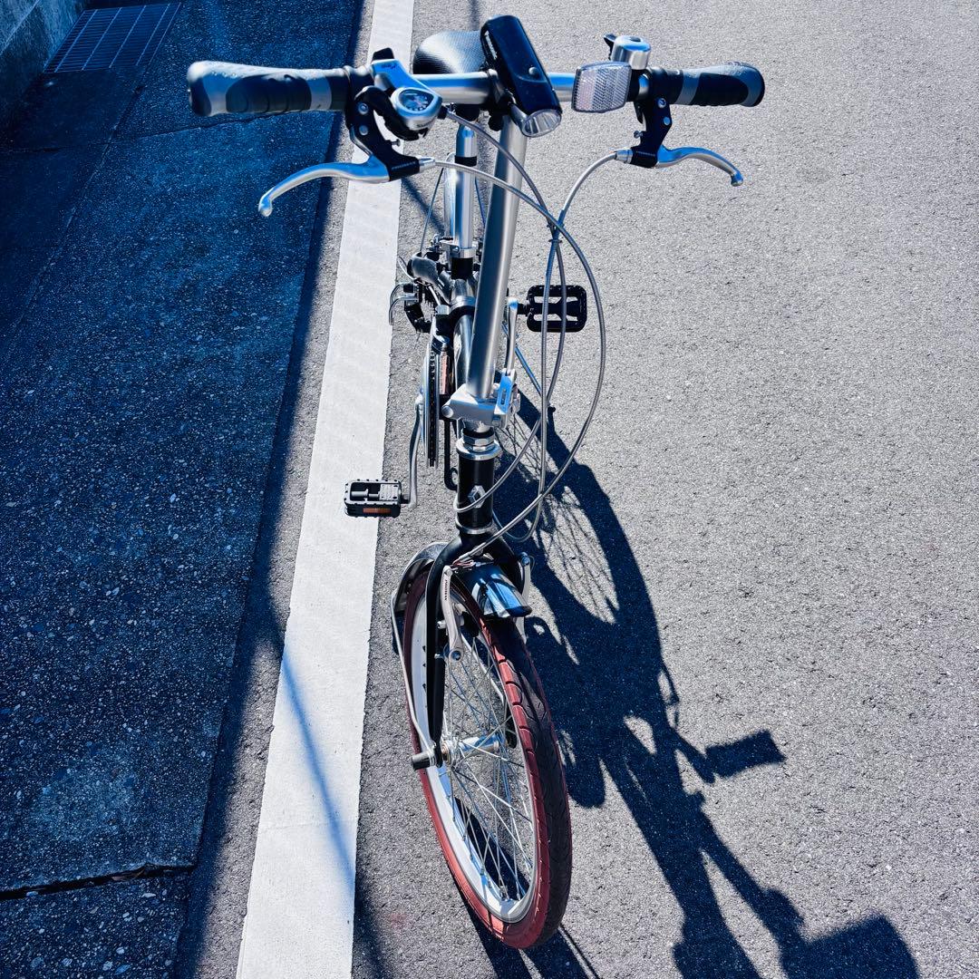 RENAULT 折りたたみ自転車 ブラック