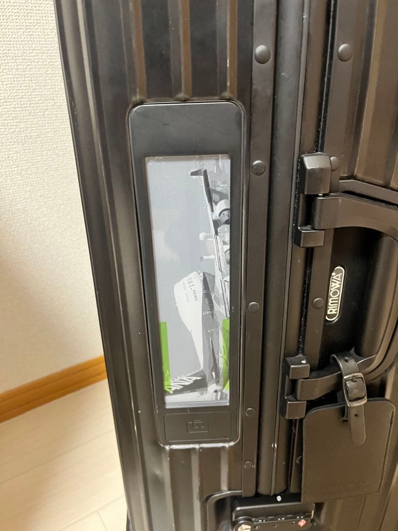 書類付き　ルフトハンザ Lufthansa リモワ Rimowa 電子タグ63L