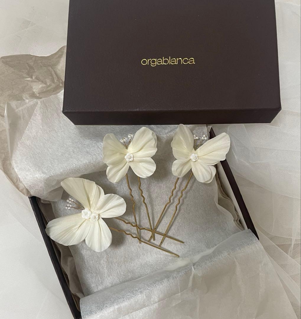 orgablanca カプリピン(バタフライモチーフ)