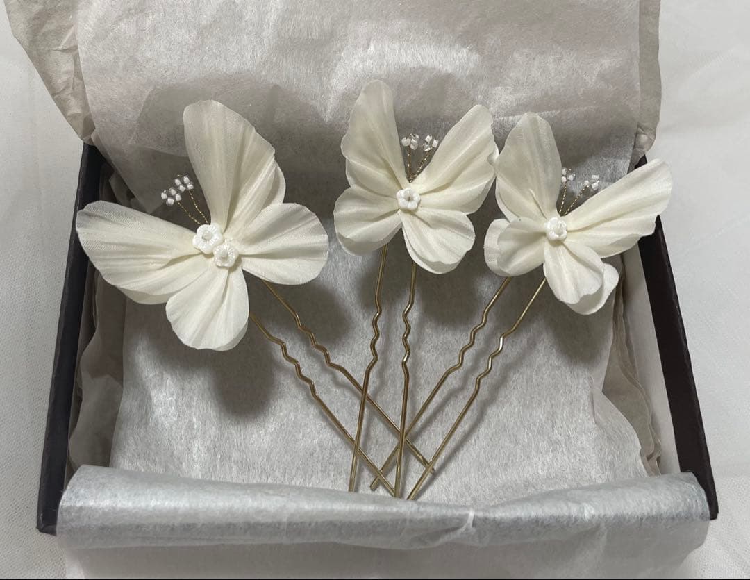 orgablanca カプリピン(バタフライモチーフ)