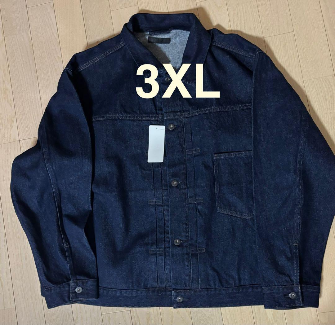 新品未使用　ユニクロ　デニム　トラッカージャケット　3XL