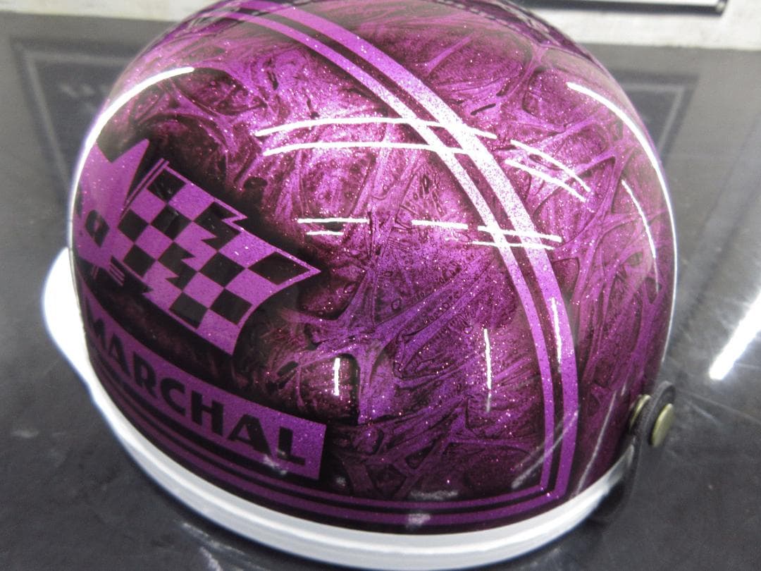 三つボタン‼送料込！！スタムコルク半　マーシャル　ラメ最安値081