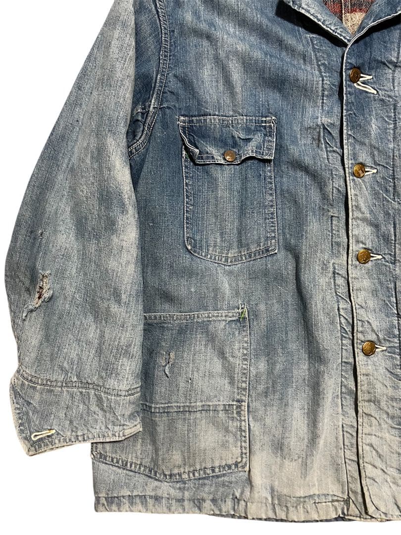 格安　襤褸　50’s BIG SMITH デニムカバーオール　50 TROY