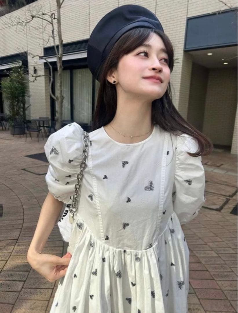 ワンピース Bibiy. EMILY HEART DRESS