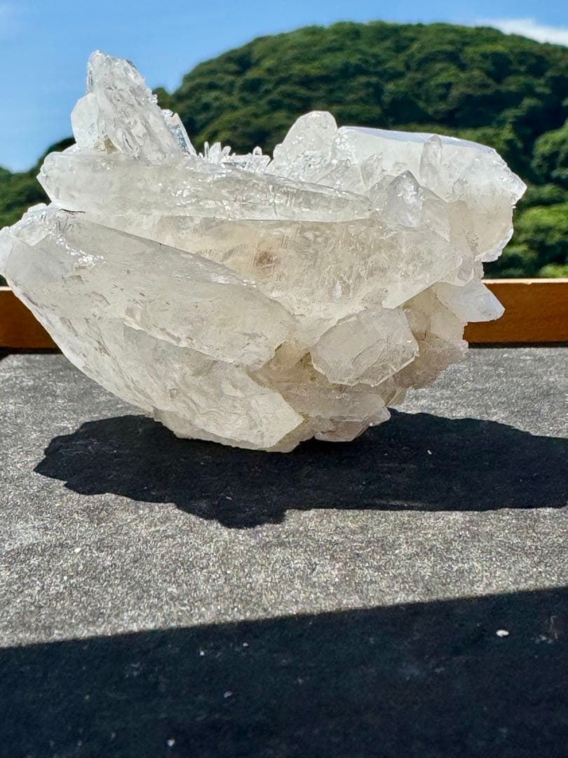【国産鉱物】水晶クラスター(宮崎県) 鉱物標本