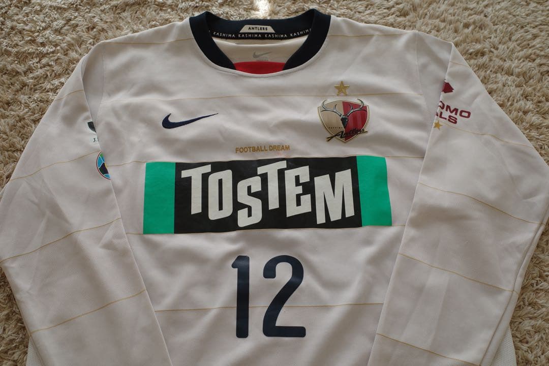 【正規品】鹿島アントラーズ 長袖アウェイユニフォーム 2010 Nike