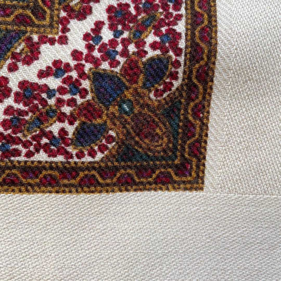 Yves Saint Laurent ペイズリー ストール 145㎝