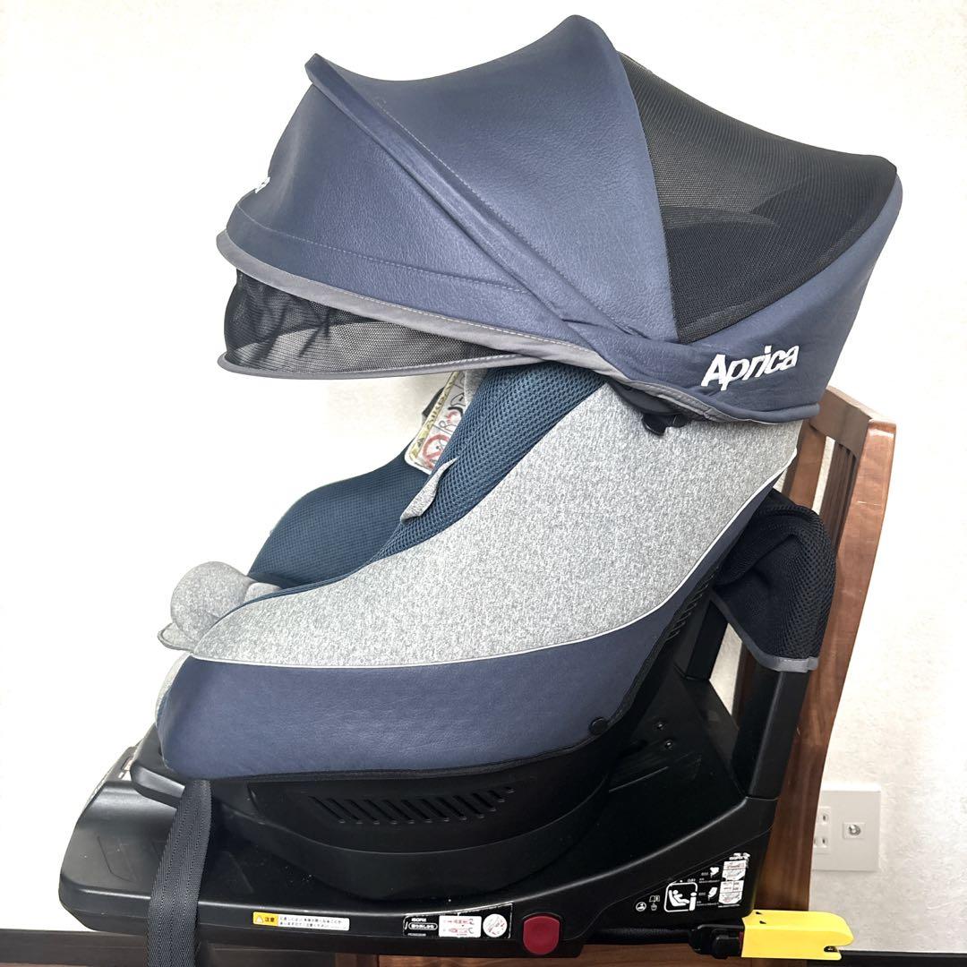 【美品】 Aprica チャイルドシート クルリラPlus ISOFIX