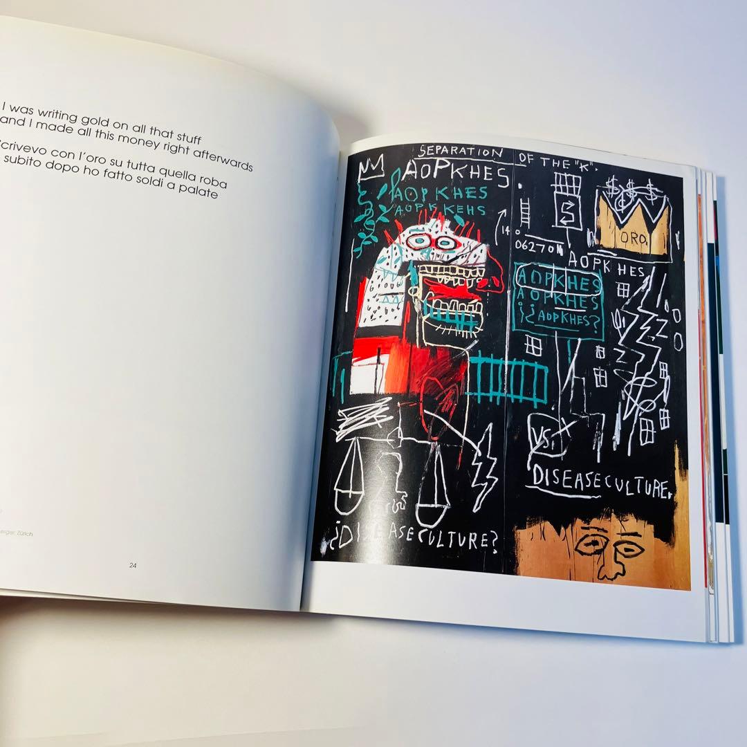 洋書　Basquiat アートブック CHARTA 142p 1999年　絶版