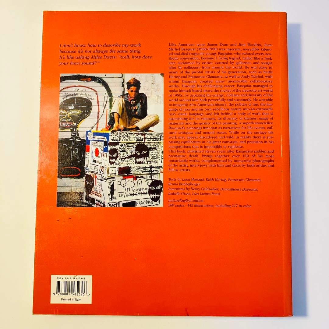 洋書　Basquiat アートブック CHARTA 142p 1999年　絶版