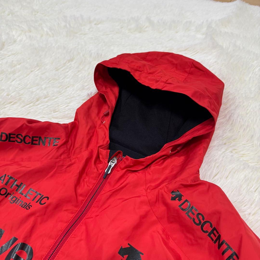 美品✨デサント ムーブスポーツ 上下セット Oサイズ 赤黒 限定モデル