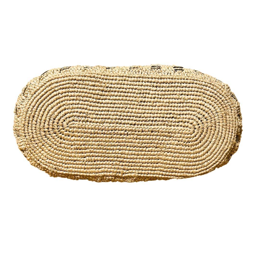 ヘレンカミンスキー　カゴバッグ　ラフィア　ハンドバッグ　ベージュ　A4 編み込み