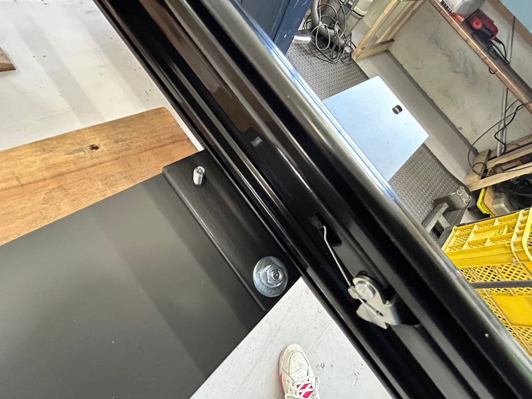 ゆうページ 150ブラックダブルスライドフロア　板、フェルトポール有り