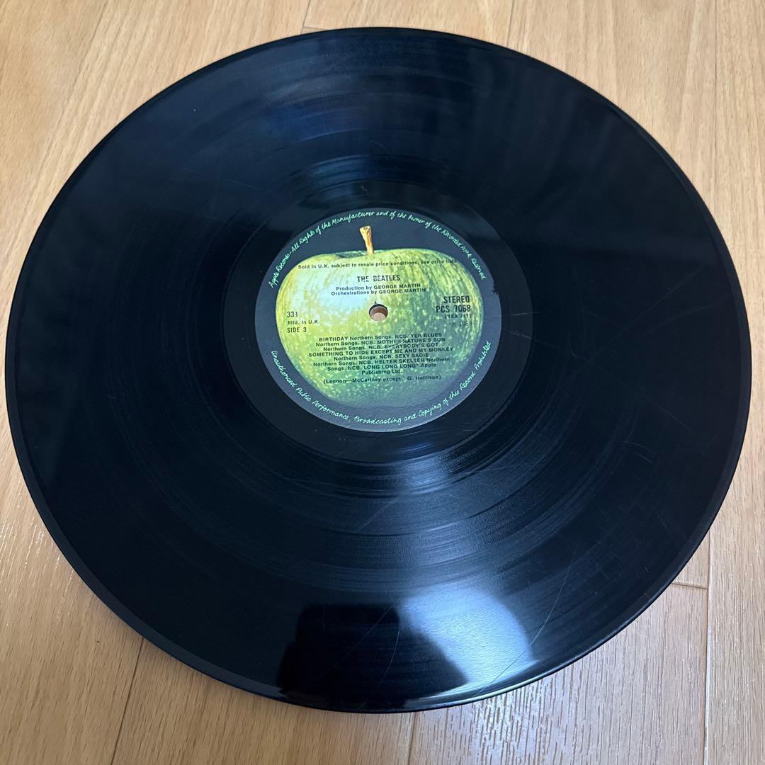 【UKオリジナル盤】The Beatles - White Album ステレオ