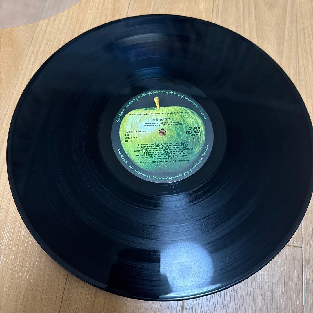 【UKオリジナル盤】The Beatles - White Album ステレオ