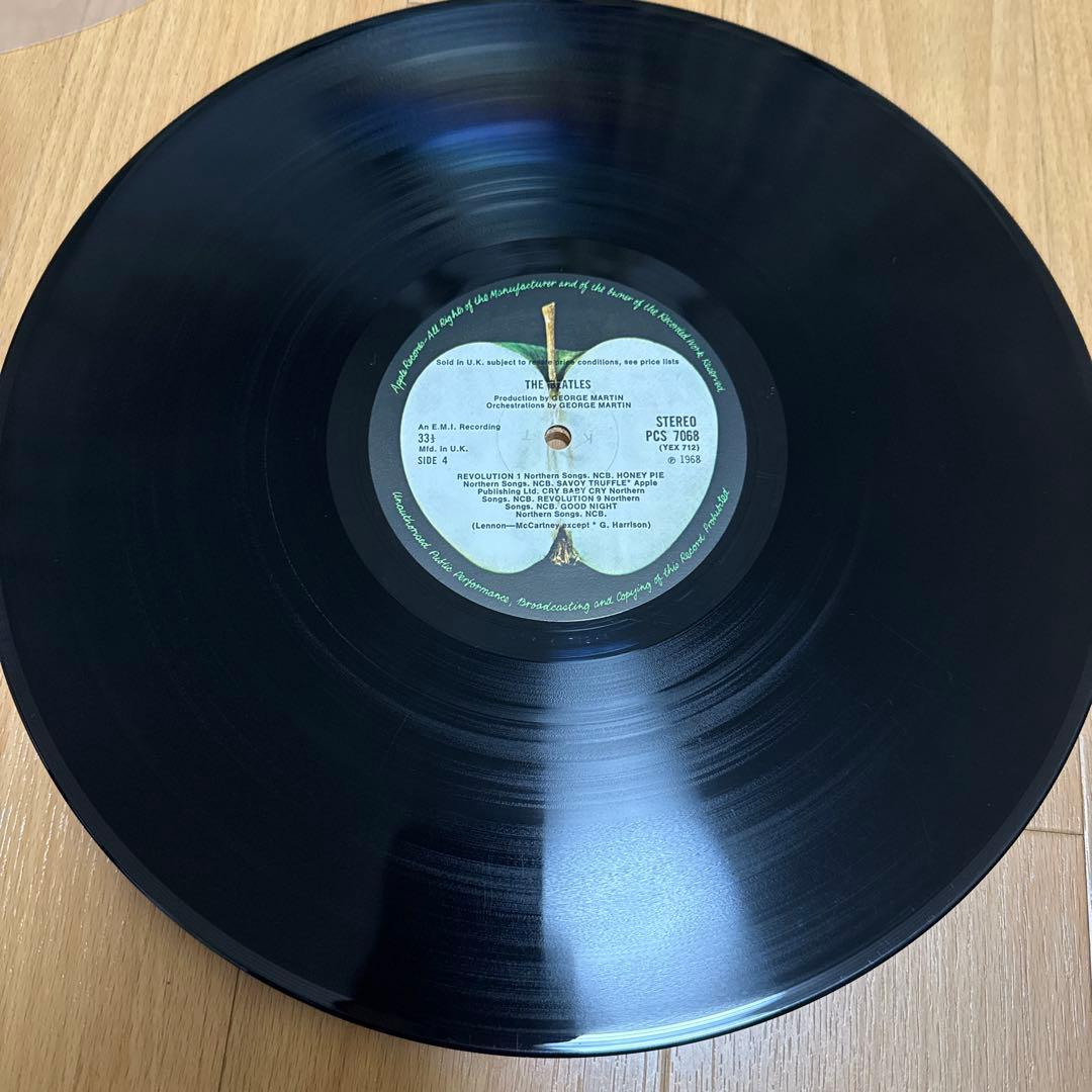 【UKオリジナル盤】The Beatles - White Album ステレオ