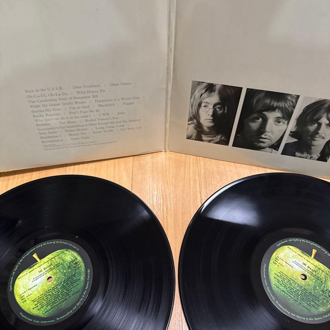 【UKオリジナル盤】The Beatles - White Album ステレオ