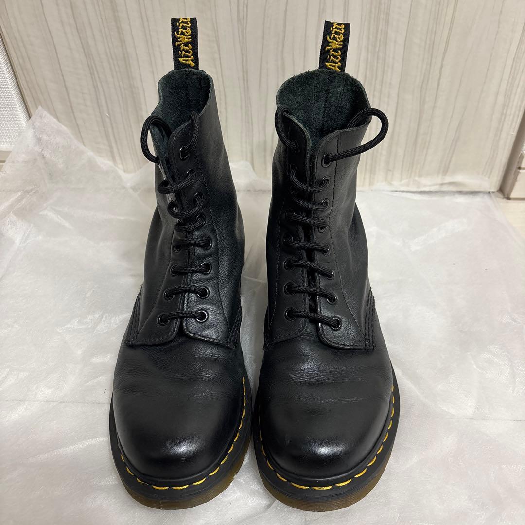 Dr.Martens ドクターマーチン 8ホール ブラック UK7 パスカル