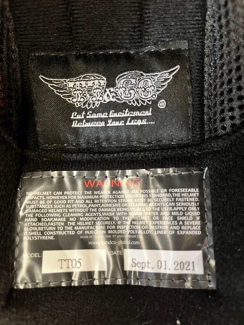 TT&CO. ジェットヘルメット スーパーマグナム FREE: 57-58cm
