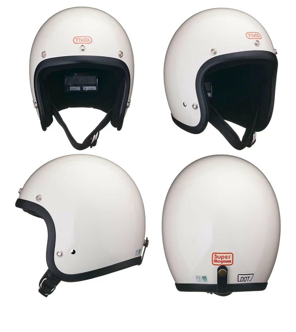TT&CO. ジェットヘルメット スーパーマグナム FREE: 57-58cm