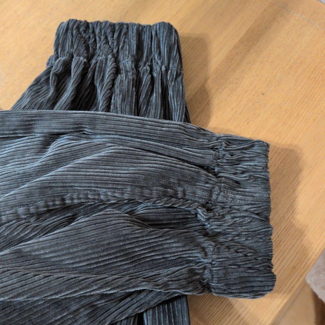 1/20日〜21日限定価格未使用タグ付45rpmコーデュロイ Aラインワンピース