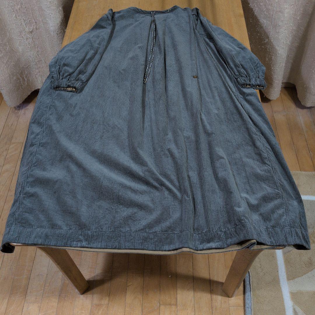1/20日〜21日限定価格未使用タグ付45rpmコーデュロイ Aラインワンピース