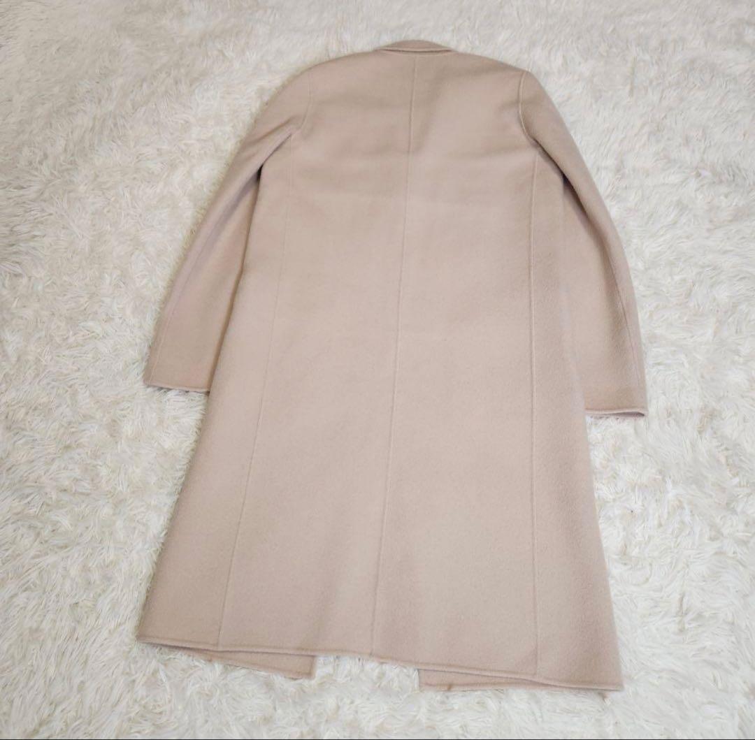 【現行タグ】Theory セオリー カシミア混 チェスターコート ピンクベージュ