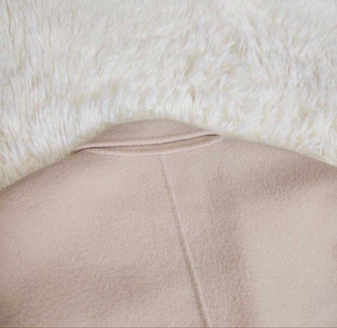 【現行タグ】Theory セオリー カシミア混 チェスターコート ピンクベージュ