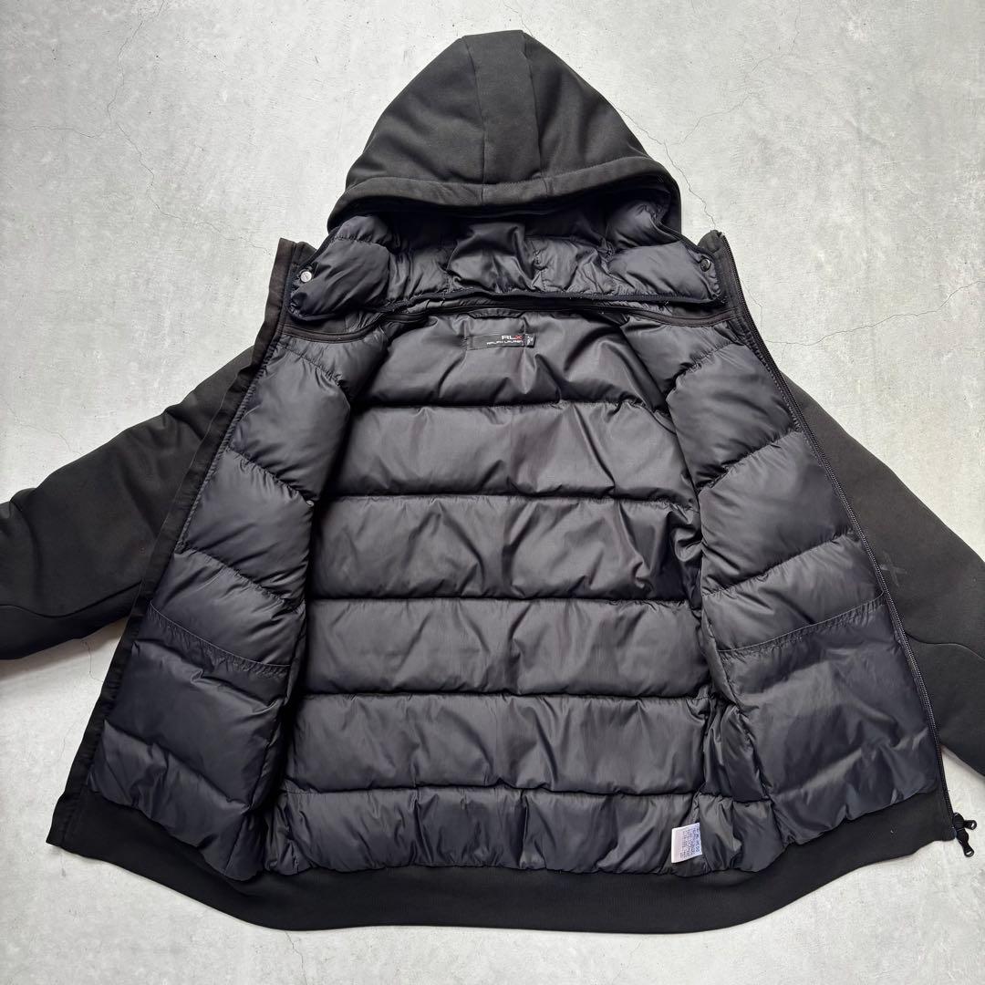 RLX アールエルエックス ラルフローレン フード付きダウンジャケット 2WAY
