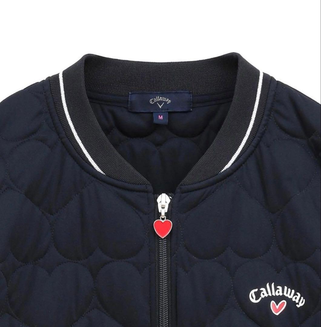 Callaway ネイビー キルティングジャケット XL