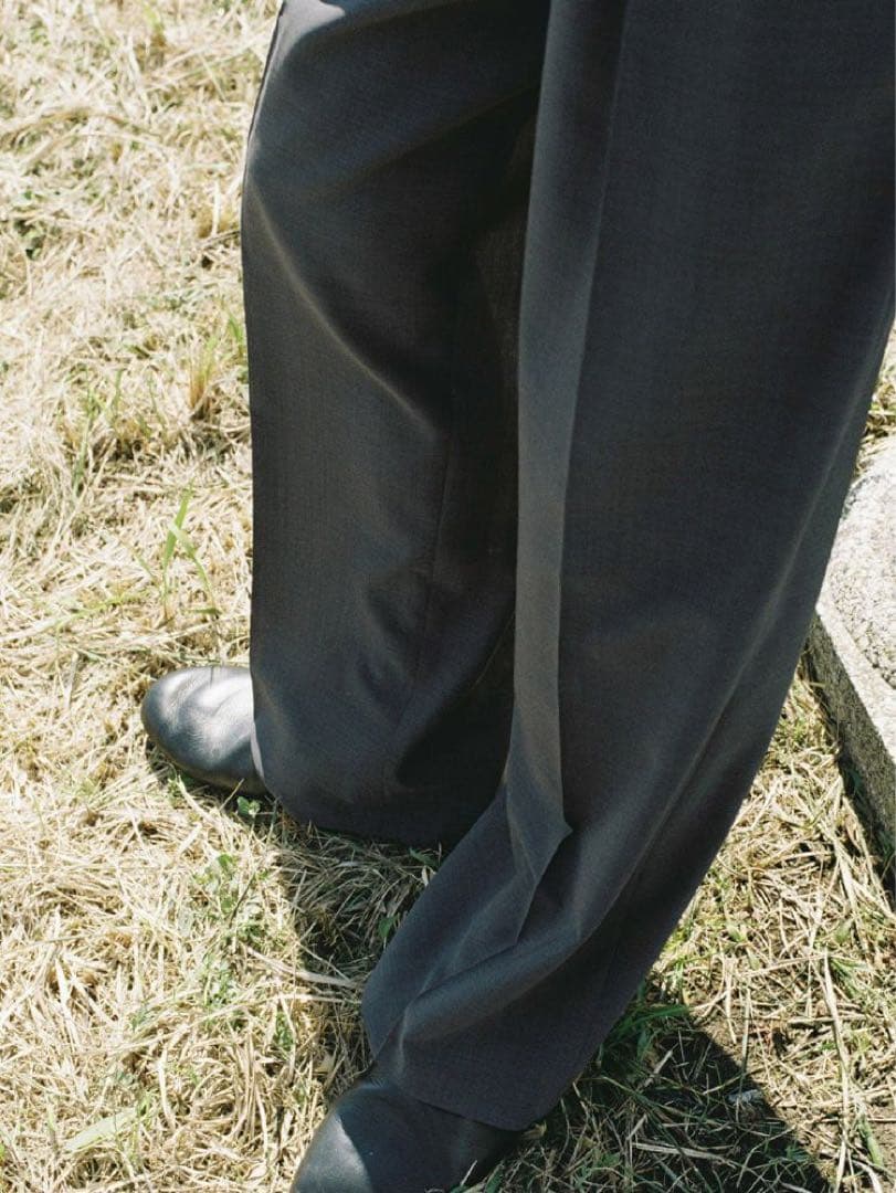 スーツ LIDNM SUPER LIGHT WOOL TROUSERS