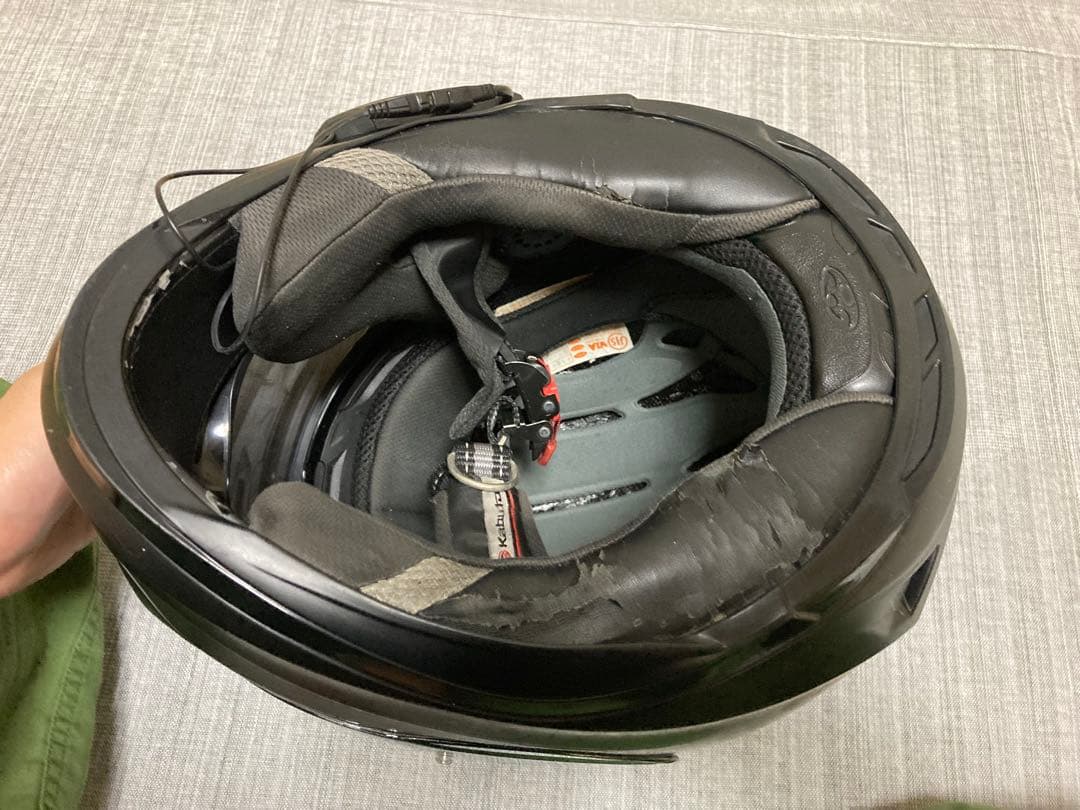 ビーコム付き Kamui II フルフェイスヘルメット マットブラック