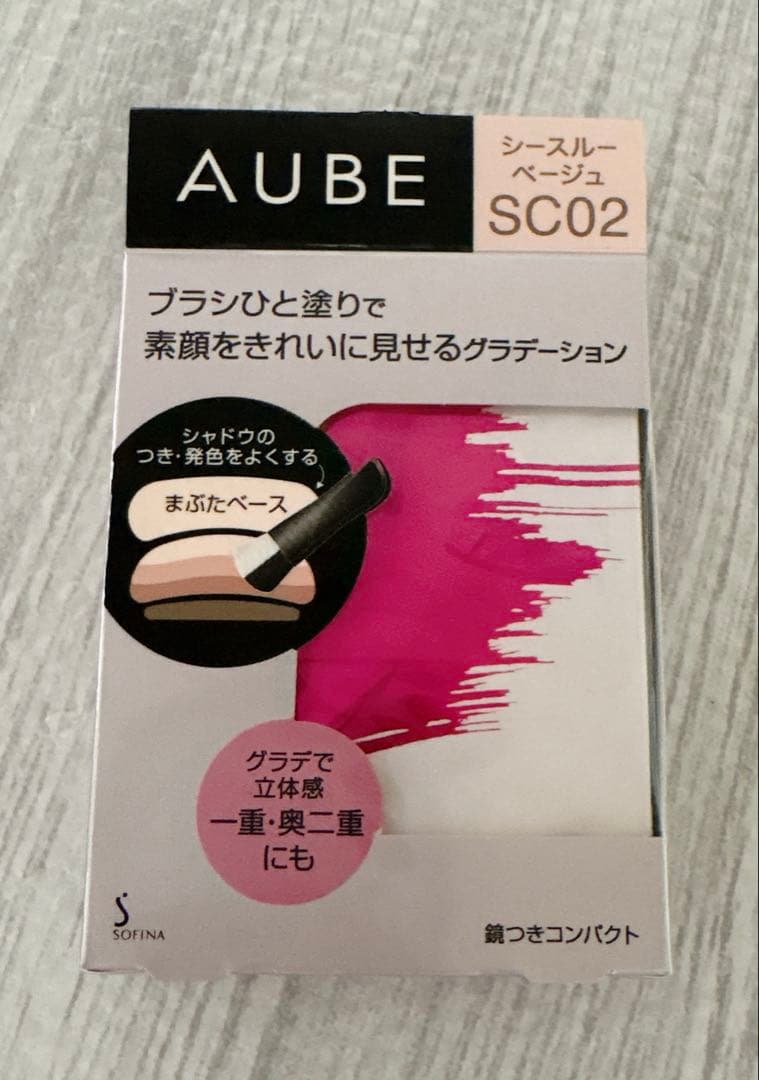 オーブ　ひと塗りアイシャドウ　SC02