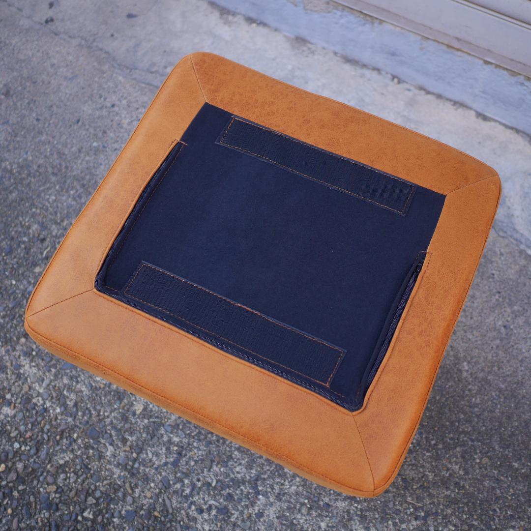 Knot antiques クラッシュゲート グレス スツール オットマン