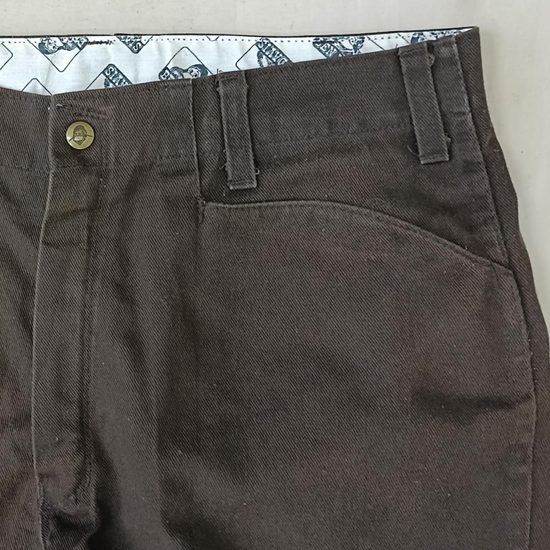 希少 USA製 BEN DAVIS フリスコ パンツ W33 ブラウン