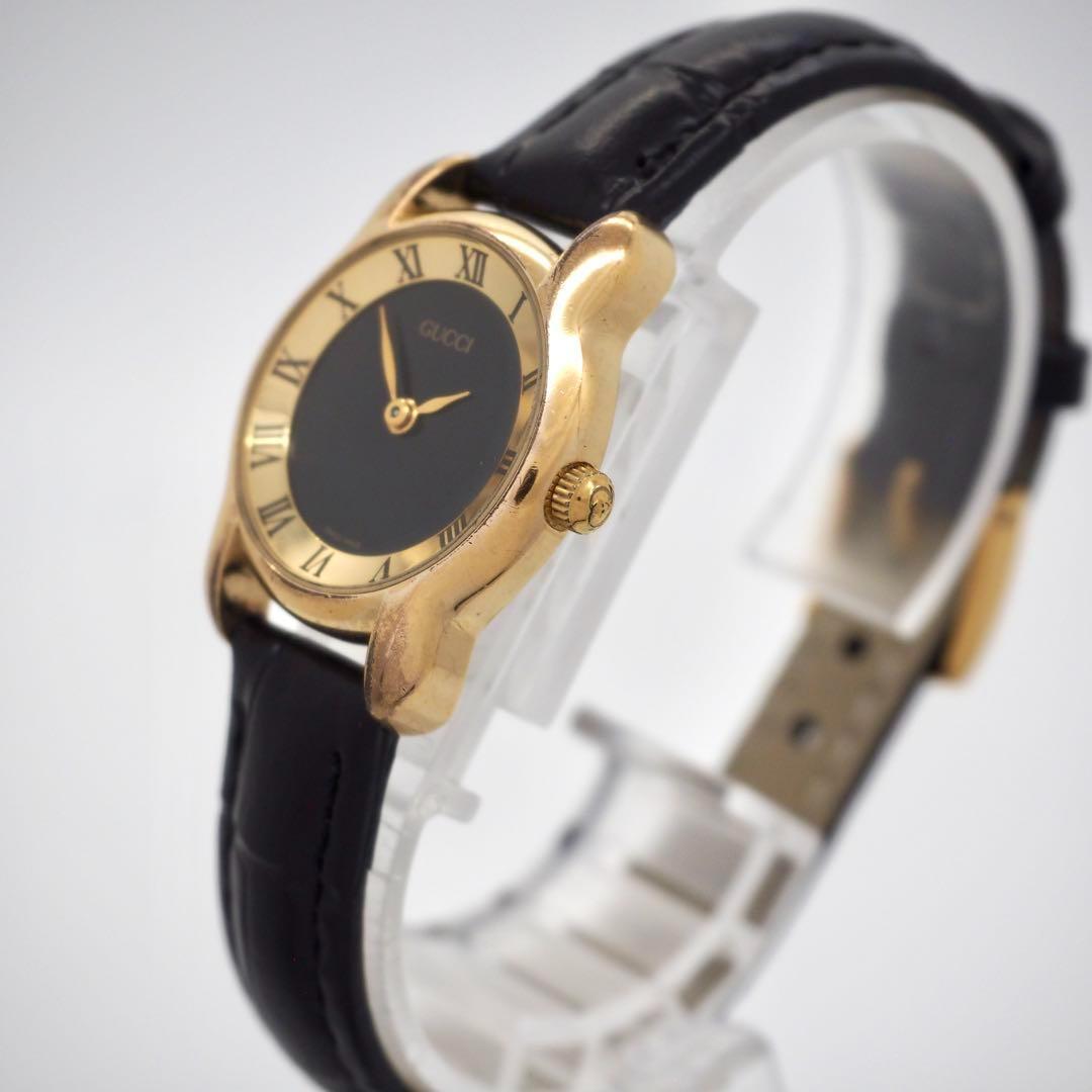 415 GUCCI　レディース　時計　ローマ文字　新品ベルト　5100L 希少