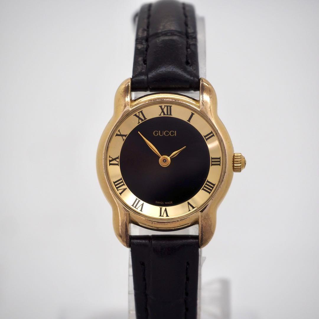 415 GUCCI　レディース　時計　ローマ文字　新品ベルト　5100L 希少