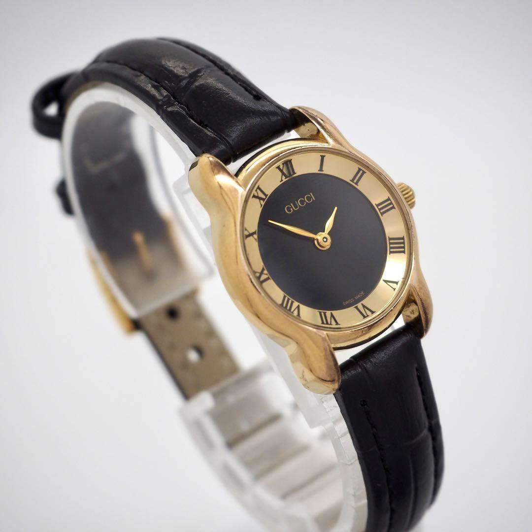 415 GUCCI　レディース　時計　ローマ文字　新品ベルト　5100L 希少