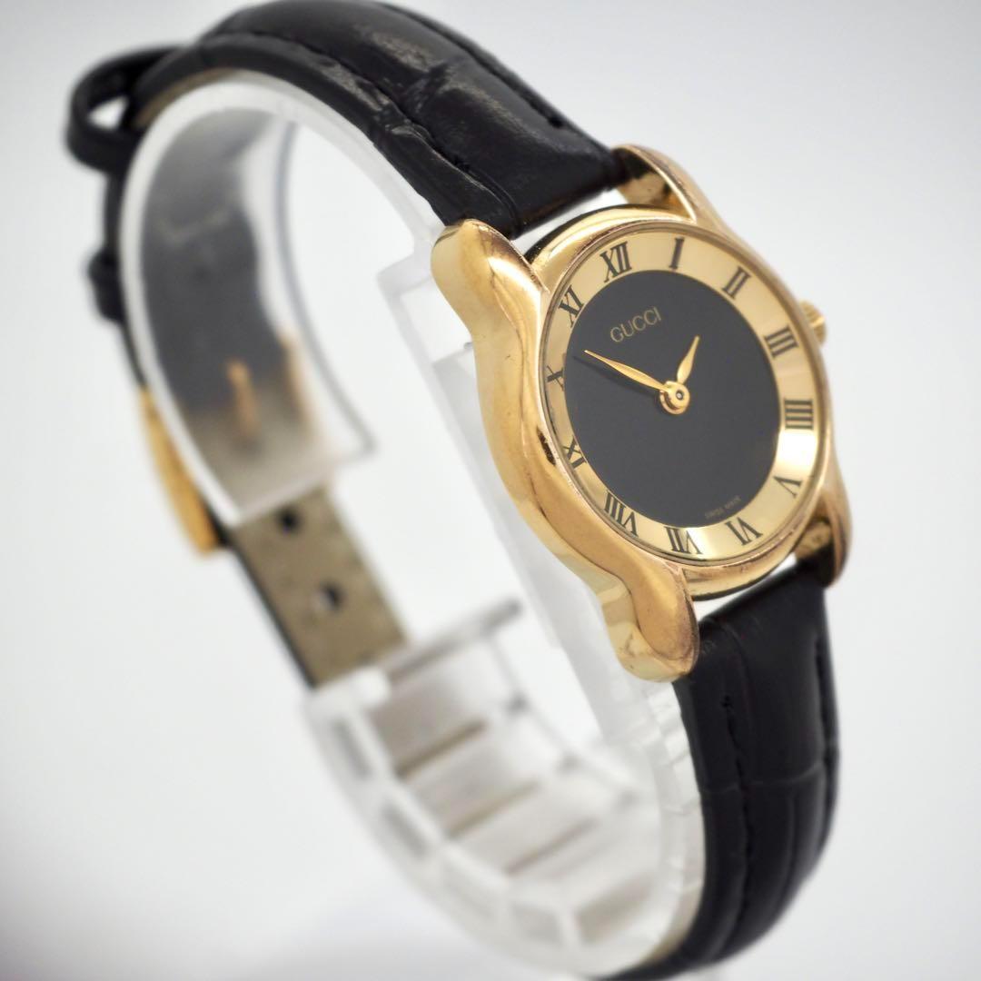 415 GUCCI　レディース　時計　ローマ文字　新品ベルト　5100L 希少