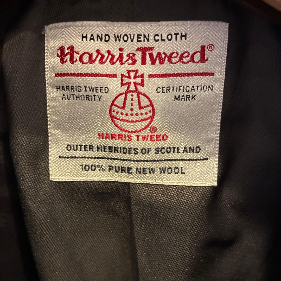 【新古品】Harris Tweed テーラードジャケットROSSO