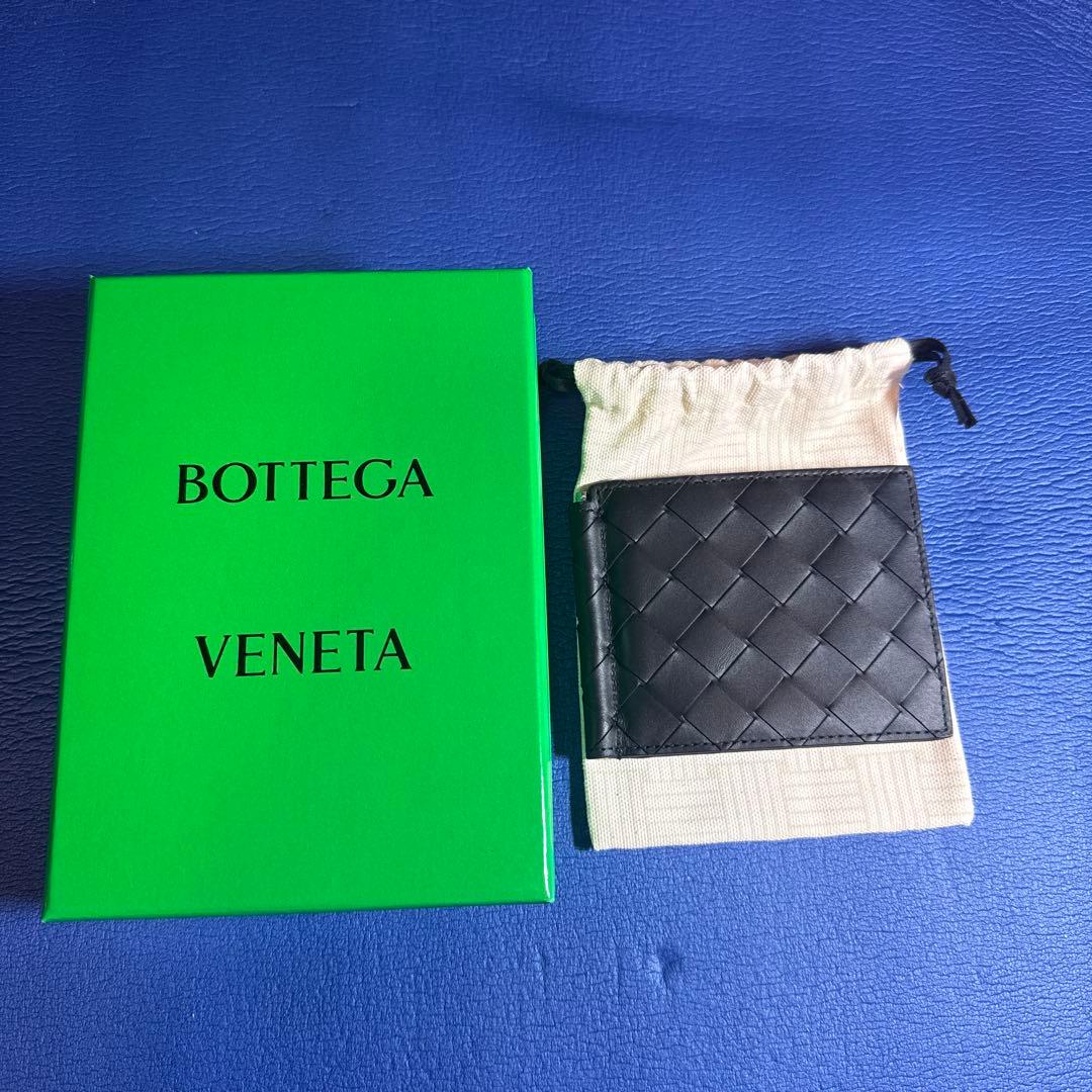 BOTTEGAVENETA 未使用品！イントレチャートマネークリップウォレット