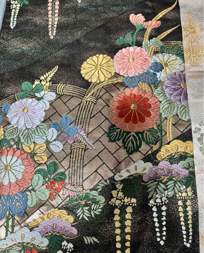 1点物✳︎華やか✴︎振袖総絞り一式セット✴︎ゴールド刺繍帯✴︎成人✴︎卒業式✳︎正絹
