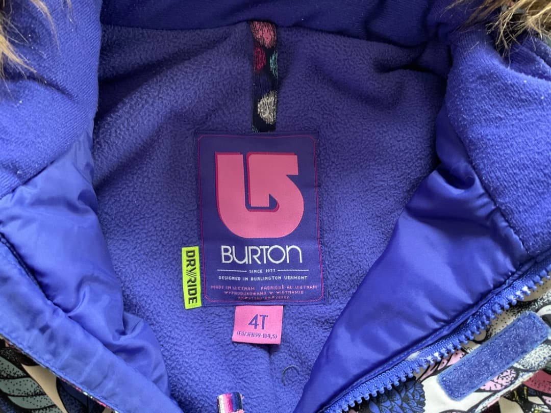 バートン スノーウェア キッズ上下
